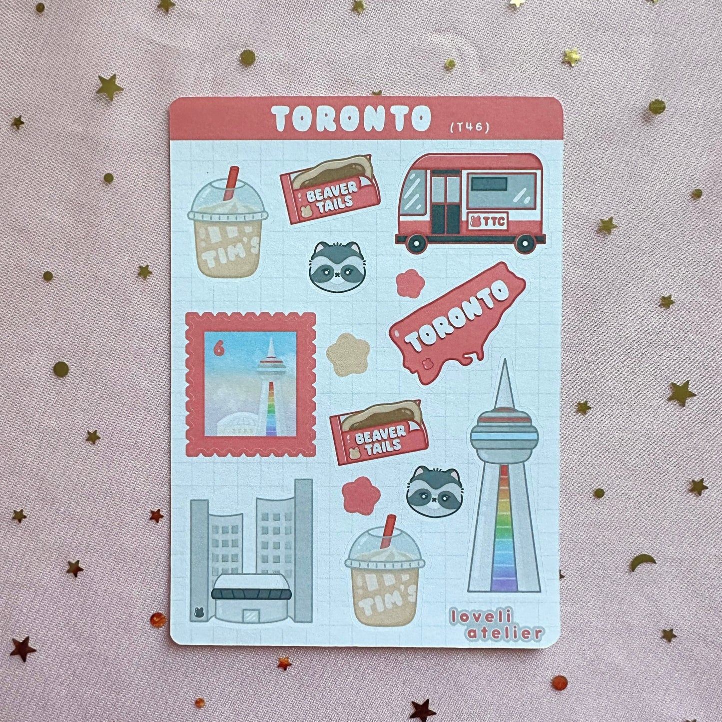 Toronto Travel Stickers