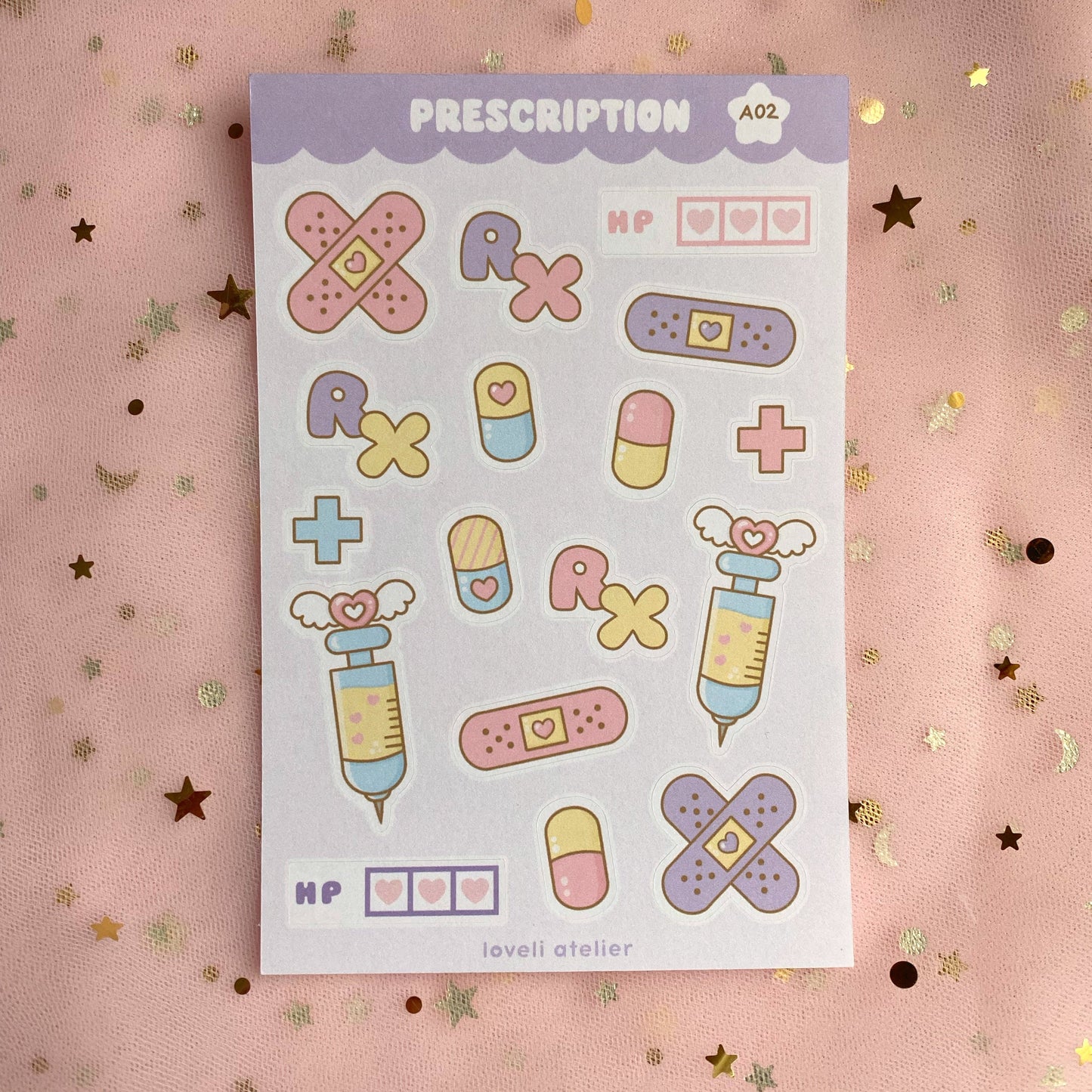 Prescription RX Stickers