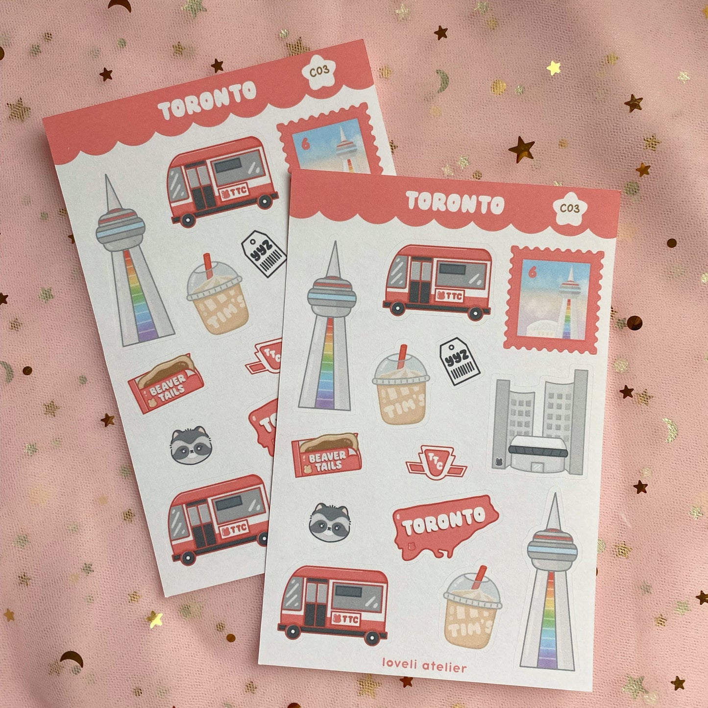 Toronto Travel Stickers