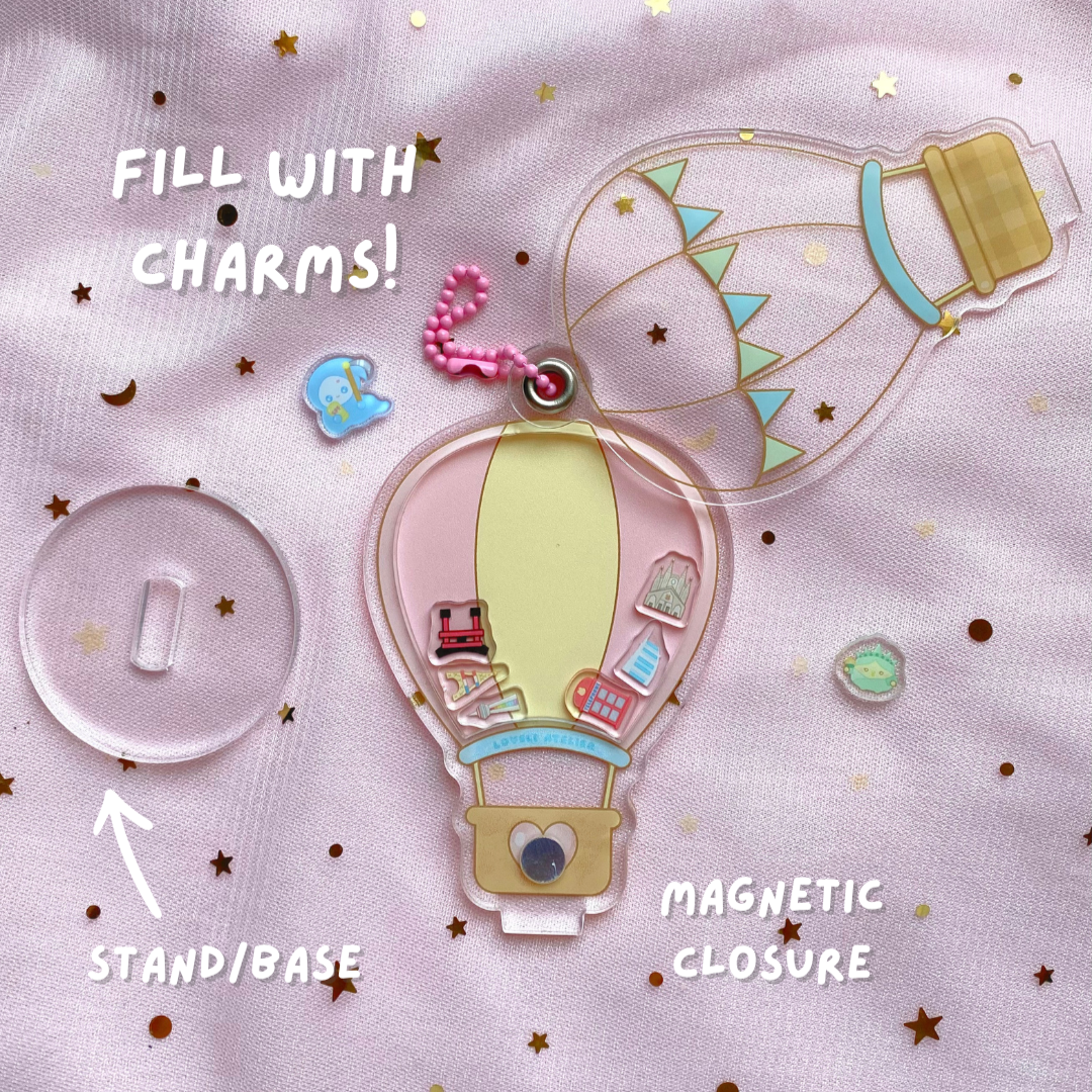 Hot Air Balloon Shaker Standee