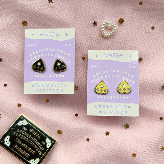 Planchette Stud Earrings