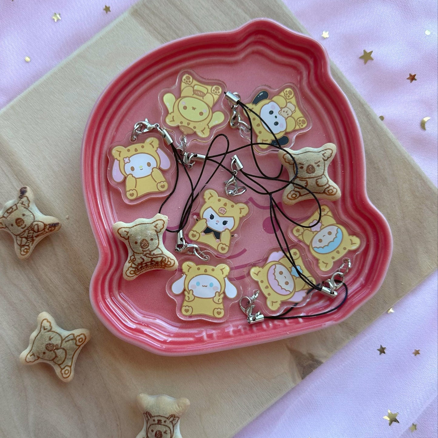 Koala Cookie x Sanrio Phone Charm
