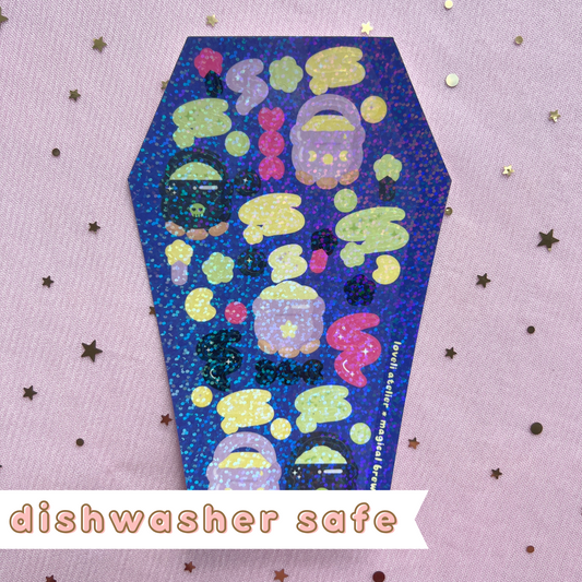 Magical Brew Holographic Stickers