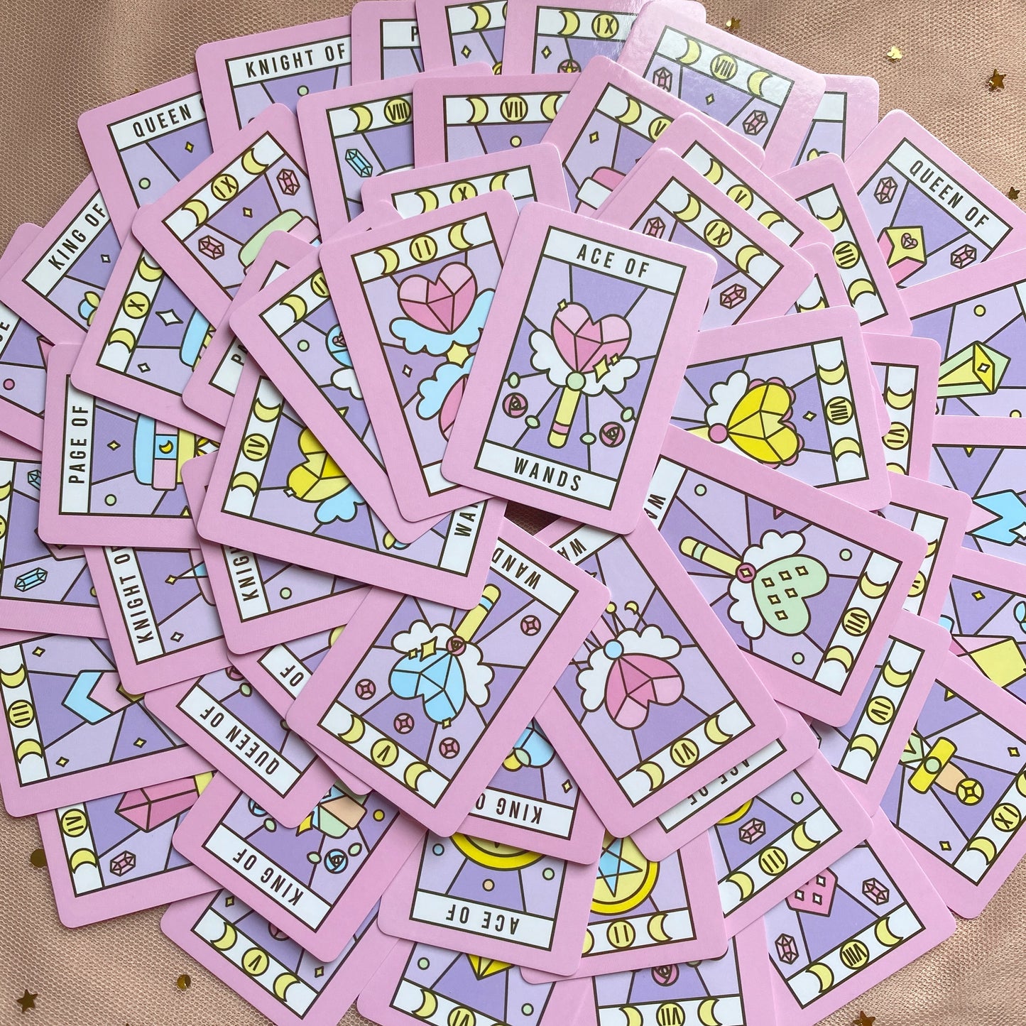 Moonlight Crystal Mini Tarot Deck