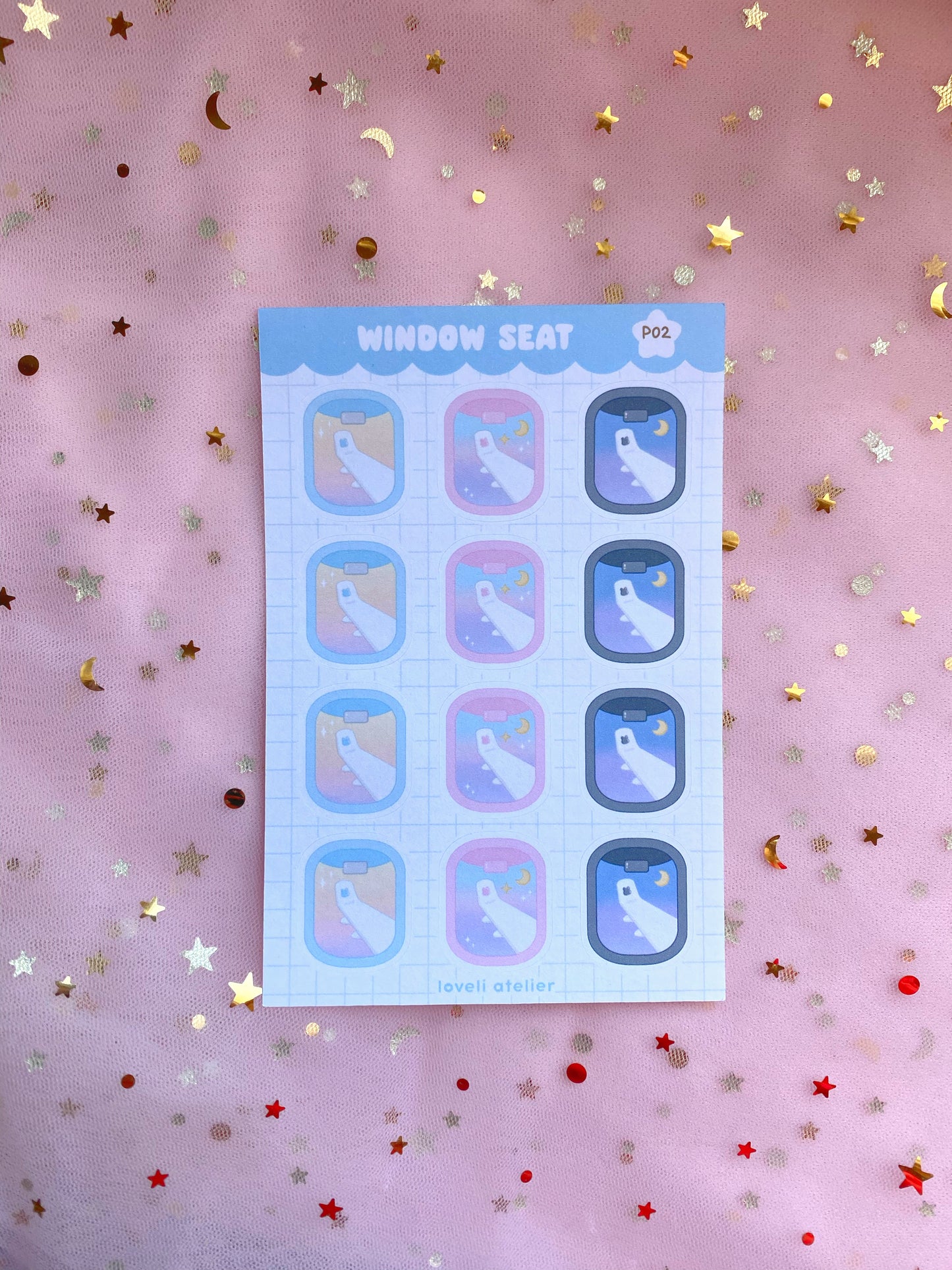 Window Seat Stickers