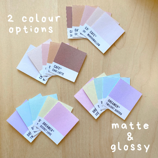 Dreamer Paint Swatch Stickers