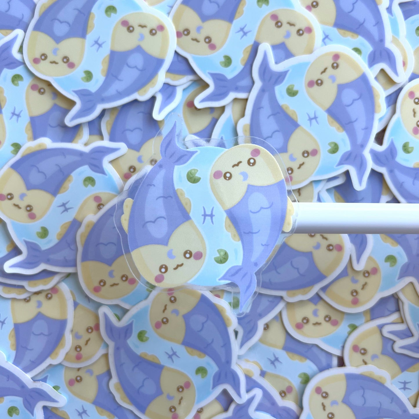 Pisces Clear Sticker