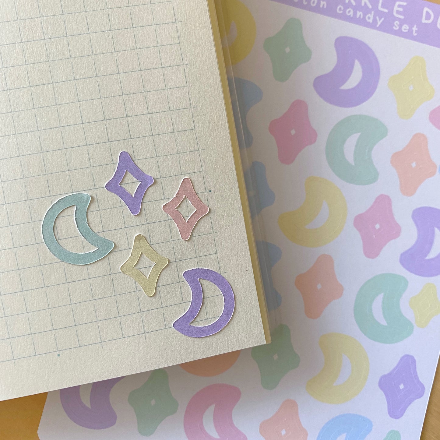 Moon Sparkle Deco Stickers