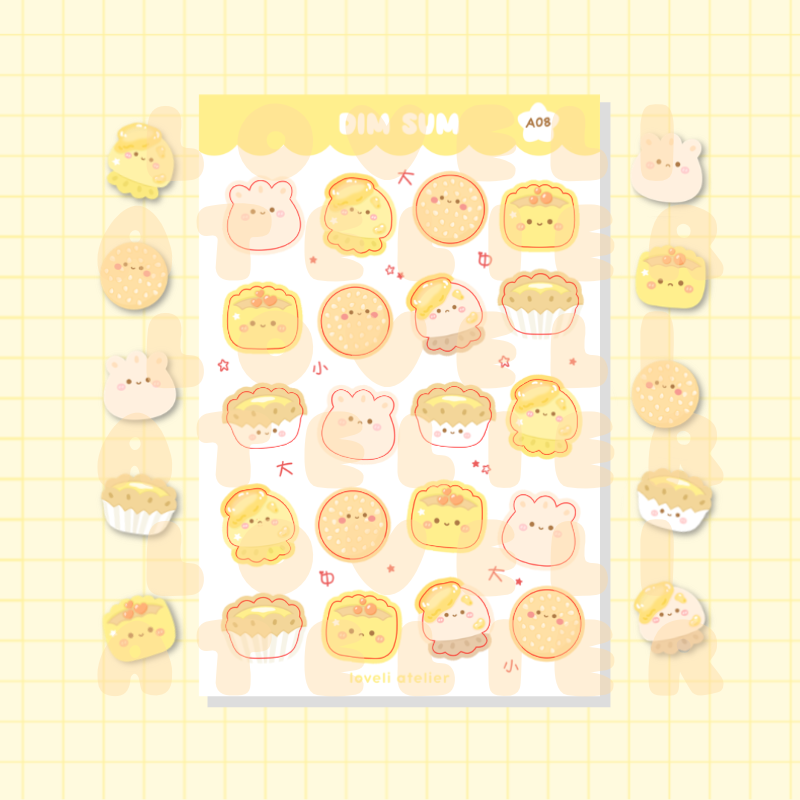 Dim Sum Stickers