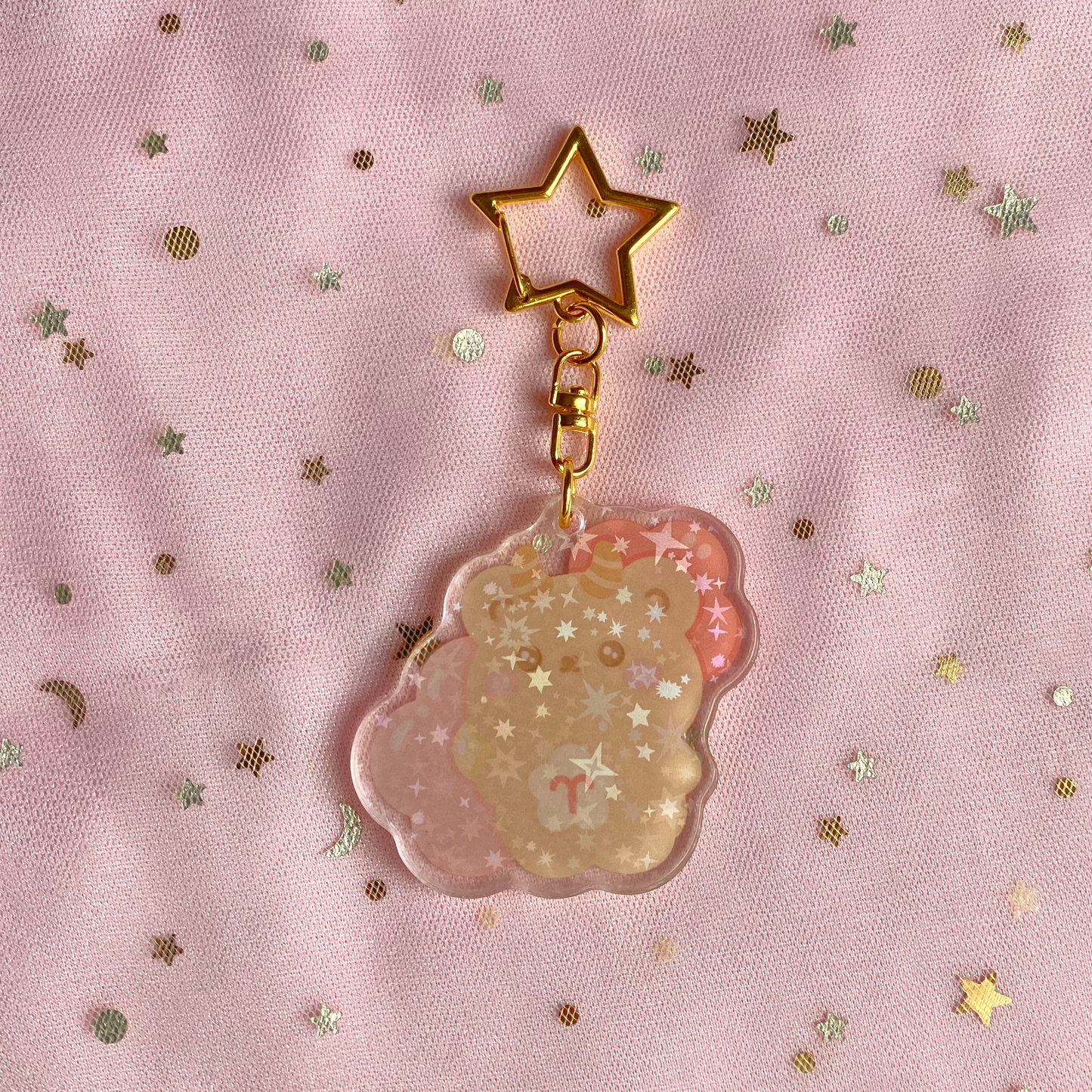 Aries Keychain