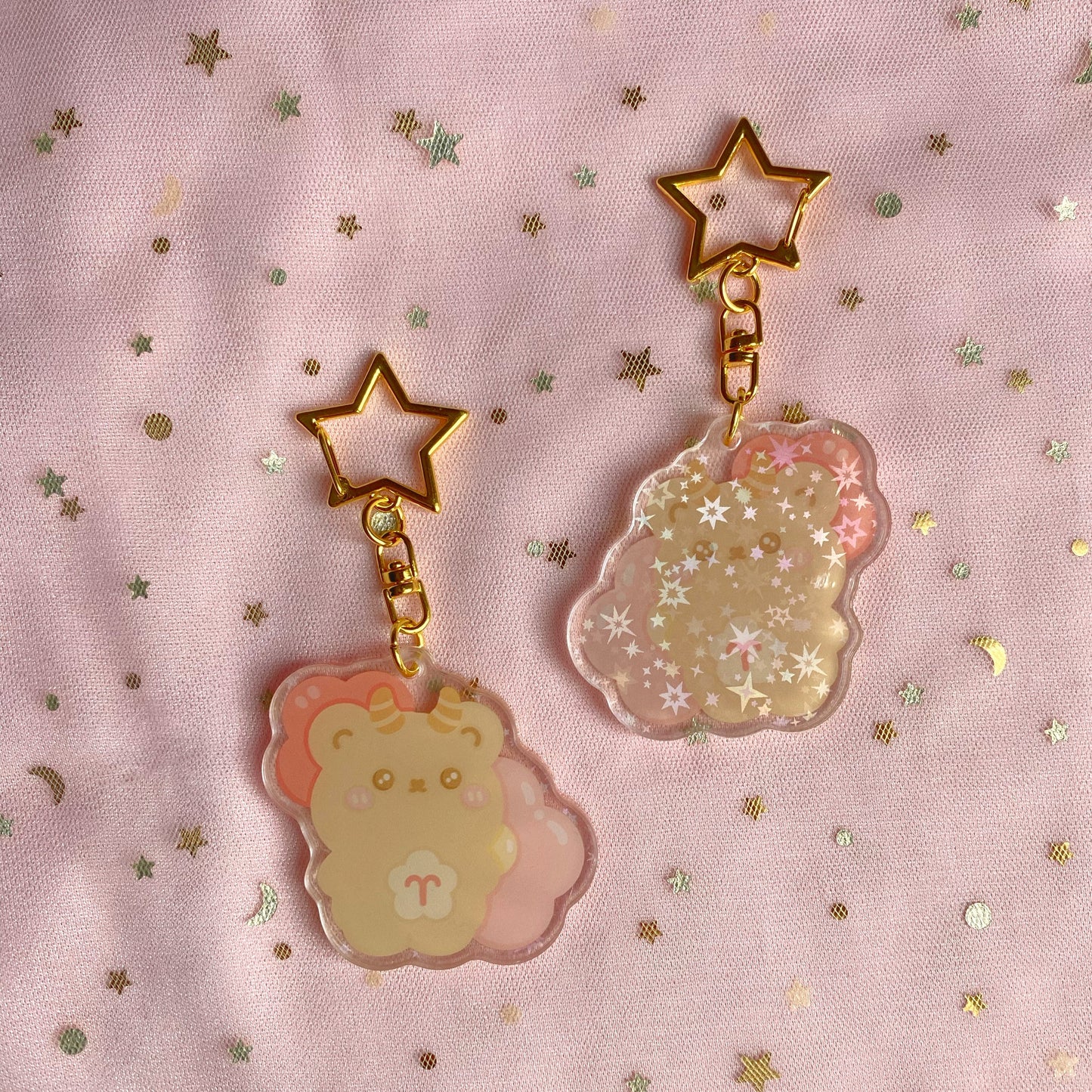 Aries Keychain