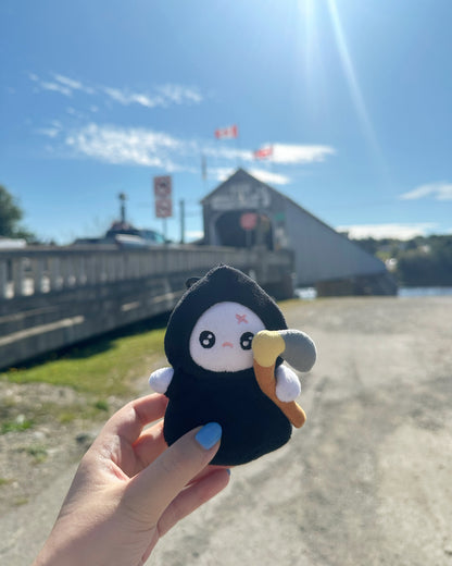 Grim Reaper Plush Keychain