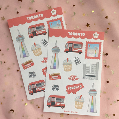 Toronto Travel Stickers