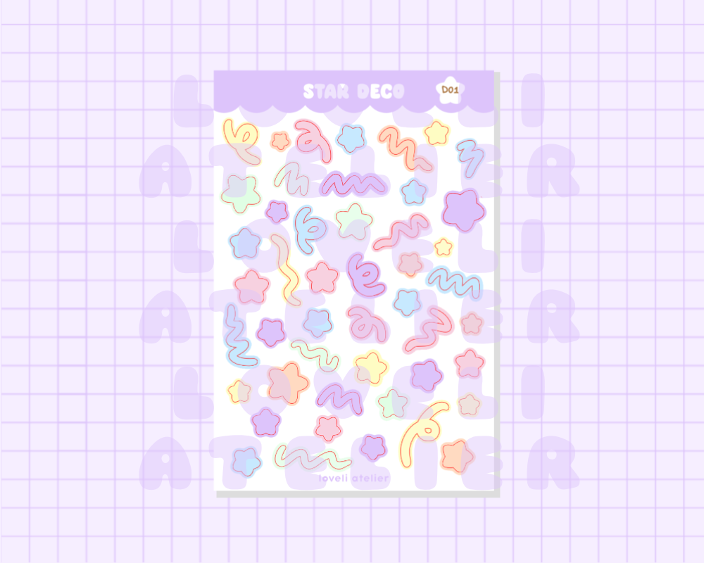 Star Deco Stickers