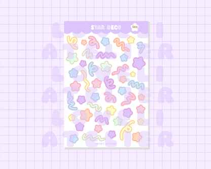Star Deco Stickers