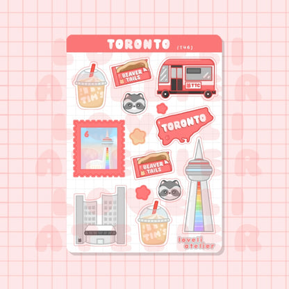 Toronto Travel Stickers