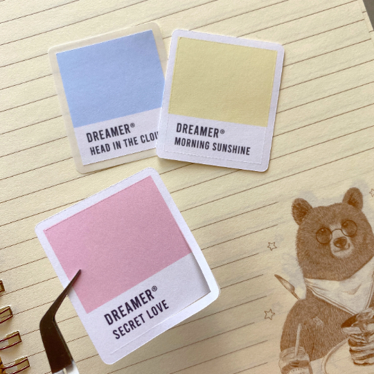 Dreamer Paint Swatch Stickers