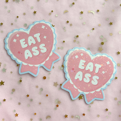 Eat Ass Sticker