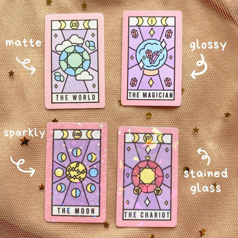 Tarot Major Arcana Stickers