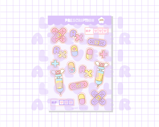 Prescription RX Stickers