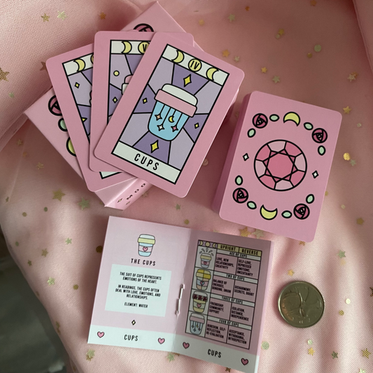 Moonlight Crystal Mini Tarot Deck