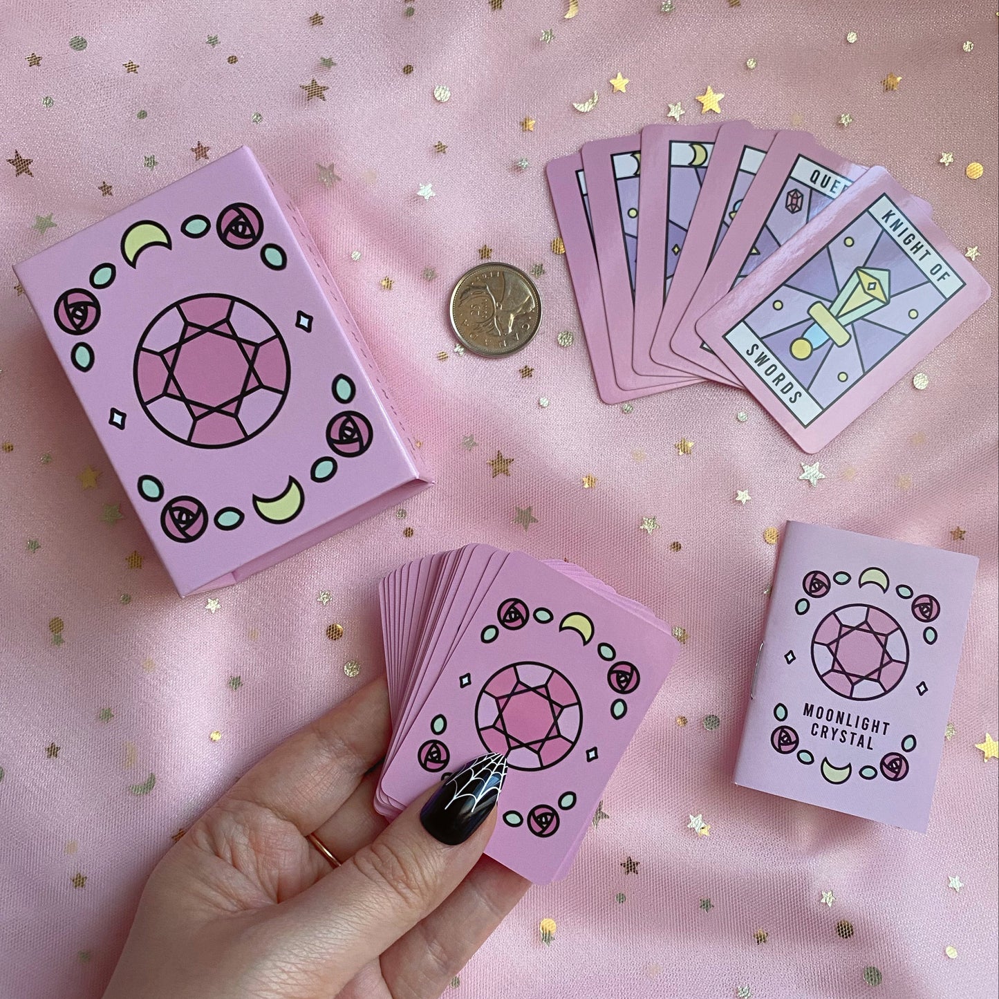Moonlight Crystal Mini Tarot Deck