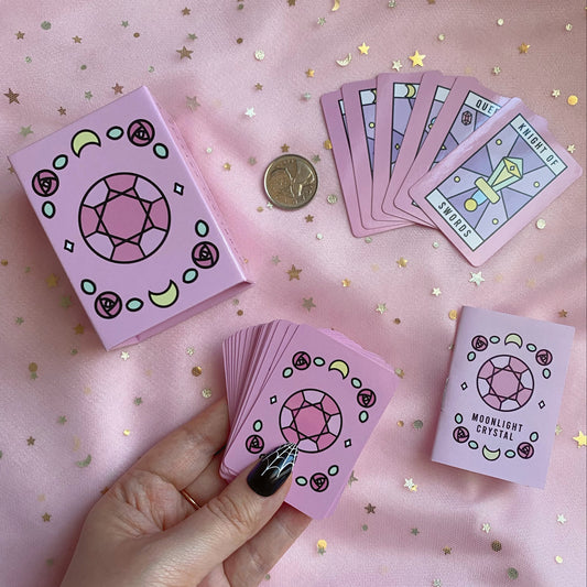 Moonlight Crystal Mini Tarot Deck
