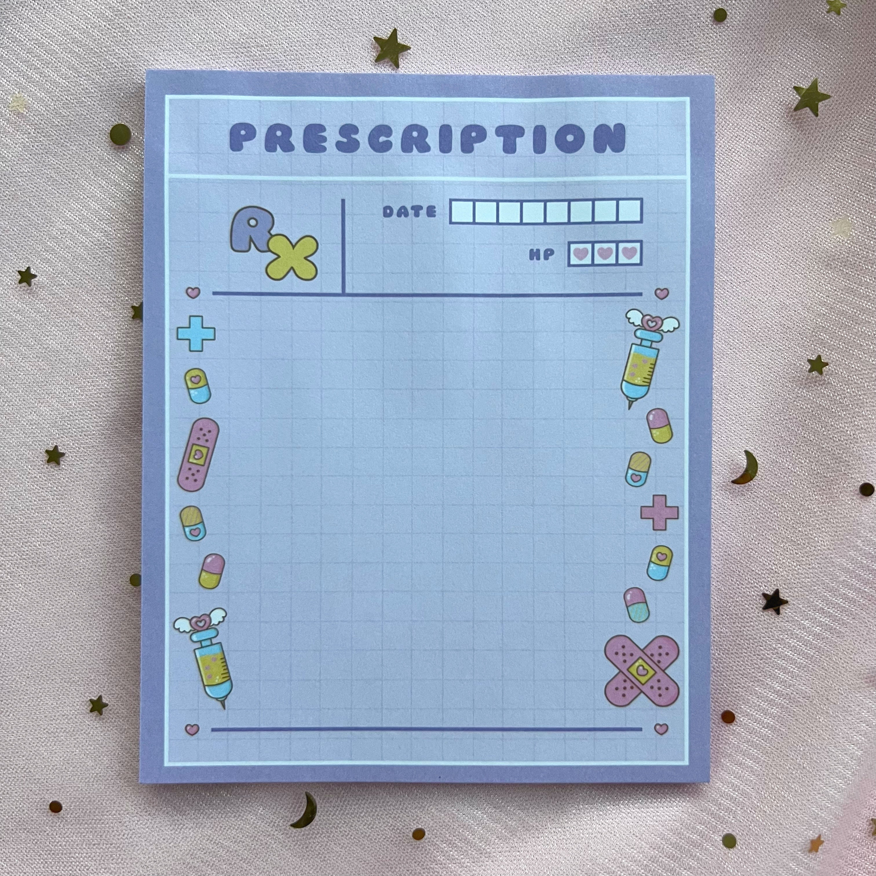 Prescription Pad Sticky Notes – Loveli Atelier