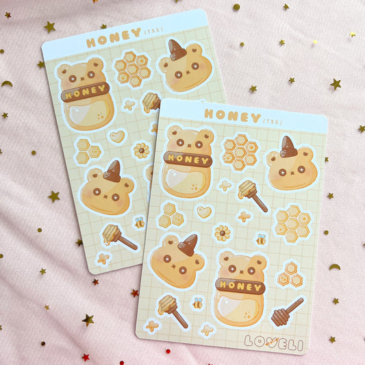 Honey Bear Stickers