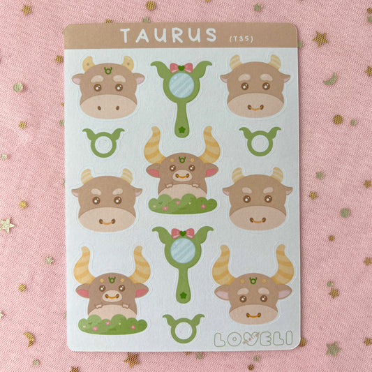 Taurus Bull Stickers
