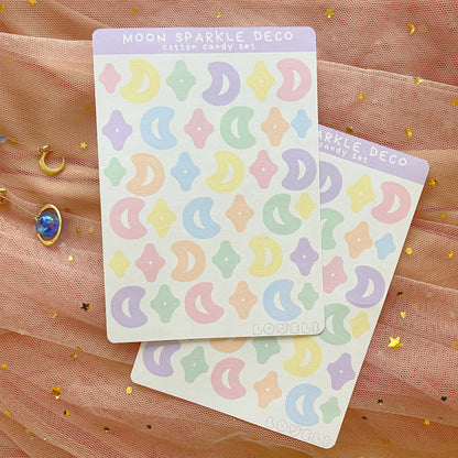 Moon Sparkle Deco Stickers