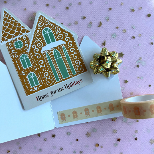 Gingerbread Washi Tape