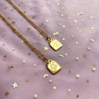 Lucky Dragon Omamori Zodiac Necklace