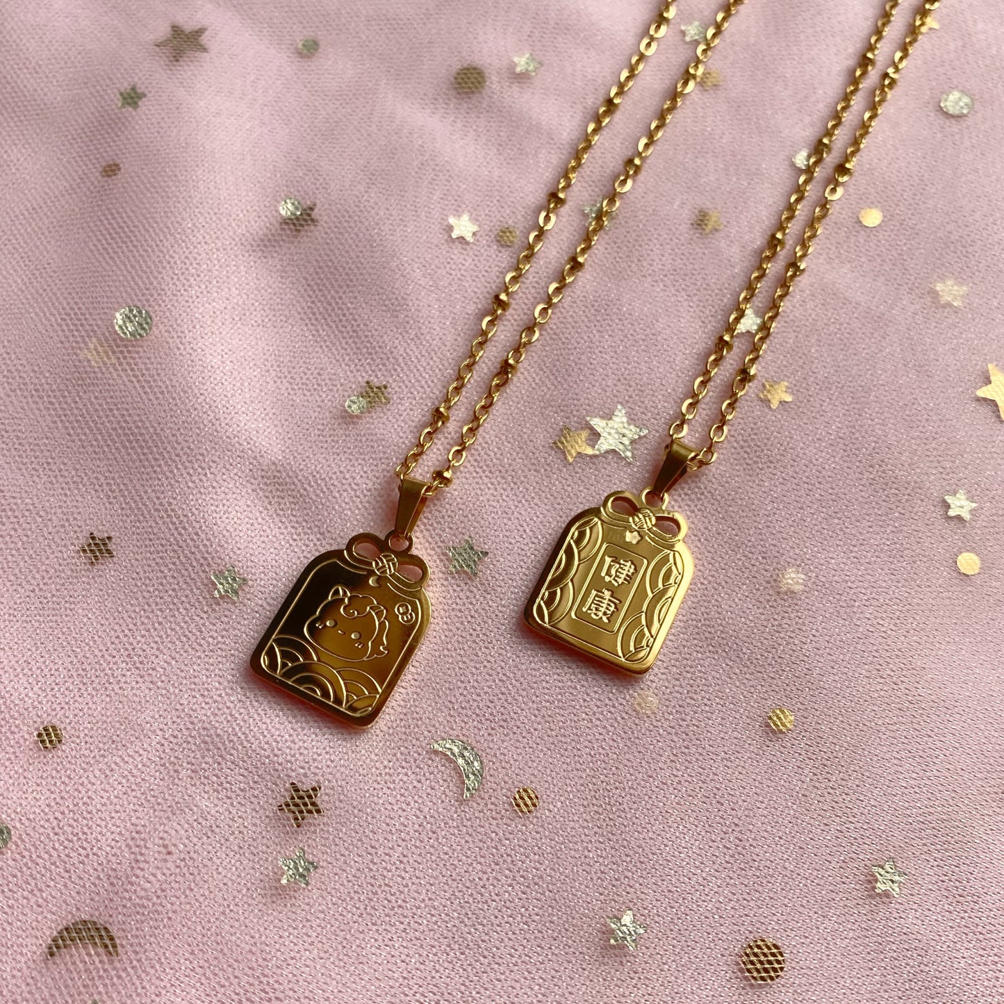 Lucky Horse Omamori Zodiac Necklace